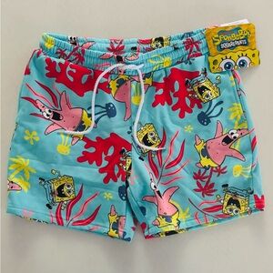 NWT SpongeBob SquarePants Men Shorts